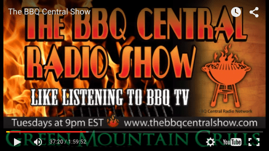GQue BBQ on the BBQ Central Show