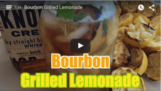 Making Bourbon Grilled Lemonade | GQue BBQ