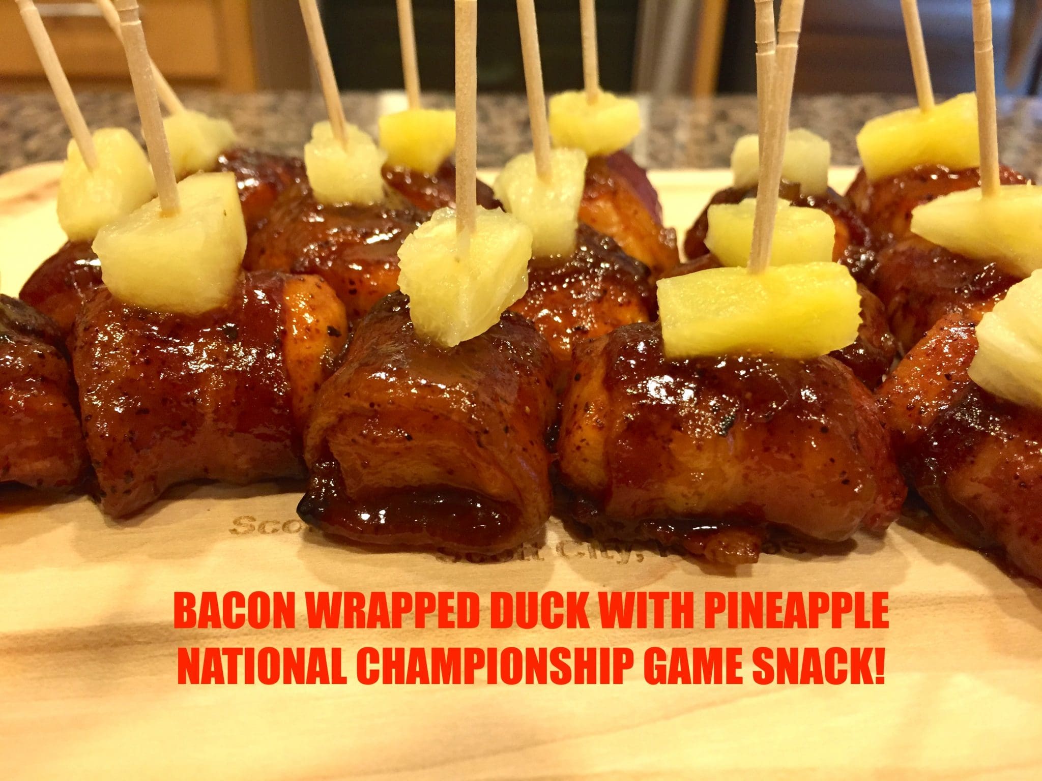 Bacon Wrapped Duck Recipe