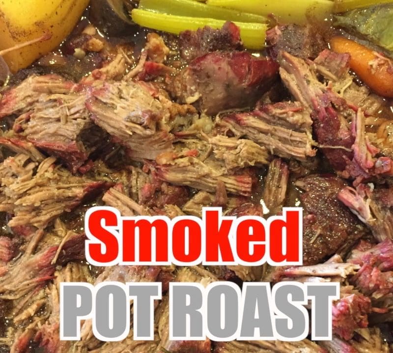 Smoked pot roast