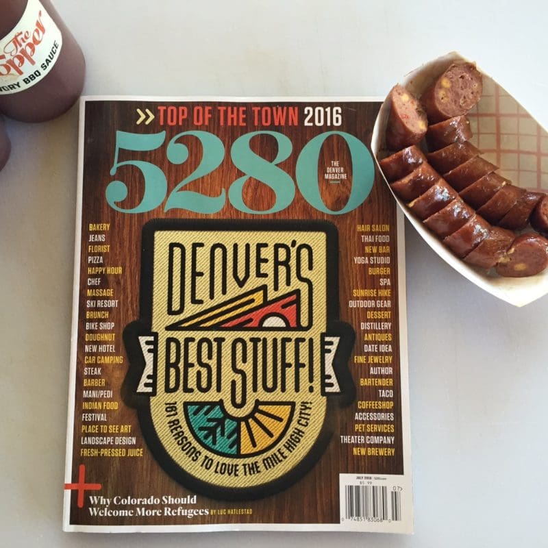 GQue in 5280: Denver's Best Sausage | Denver Barbecue Restaurant and Catering