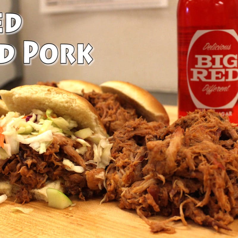GQue BBQ Big Red Pulled Pork