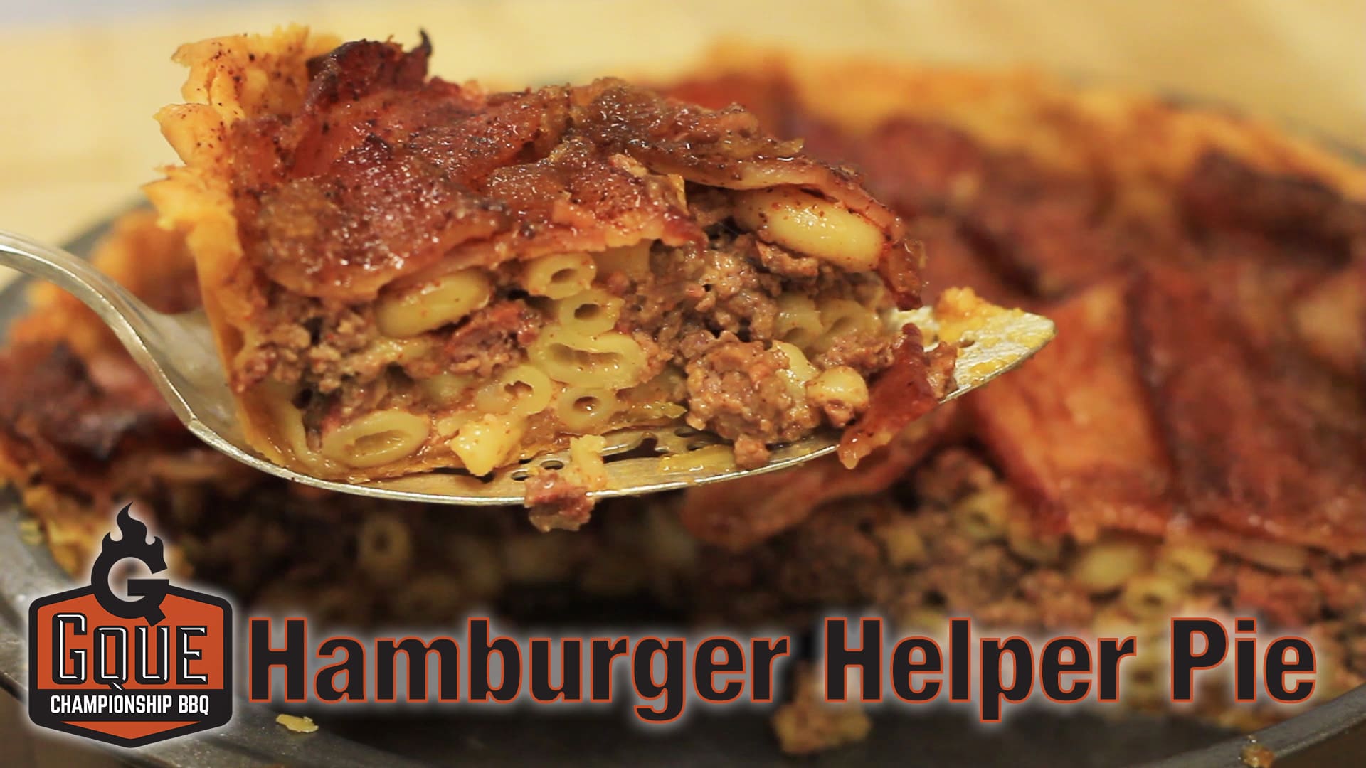 Cheeseburger Macaroni Pie – Homemade Hamburger Helper Recipe