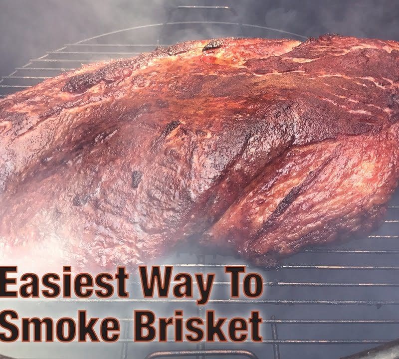 how to smoke a brisket on a drum smoker