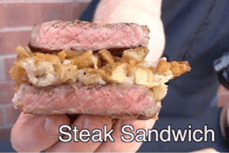 Steak Sandwich Recipe | Barbecue Recipes from GQue BBQ