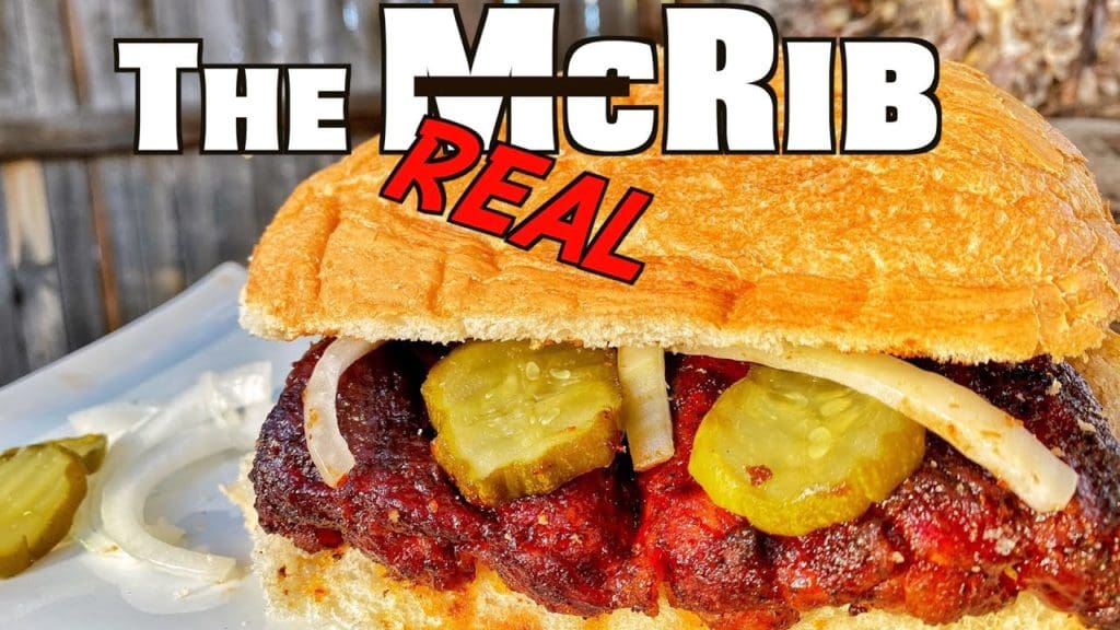 GQue bbq Rib Sandwich