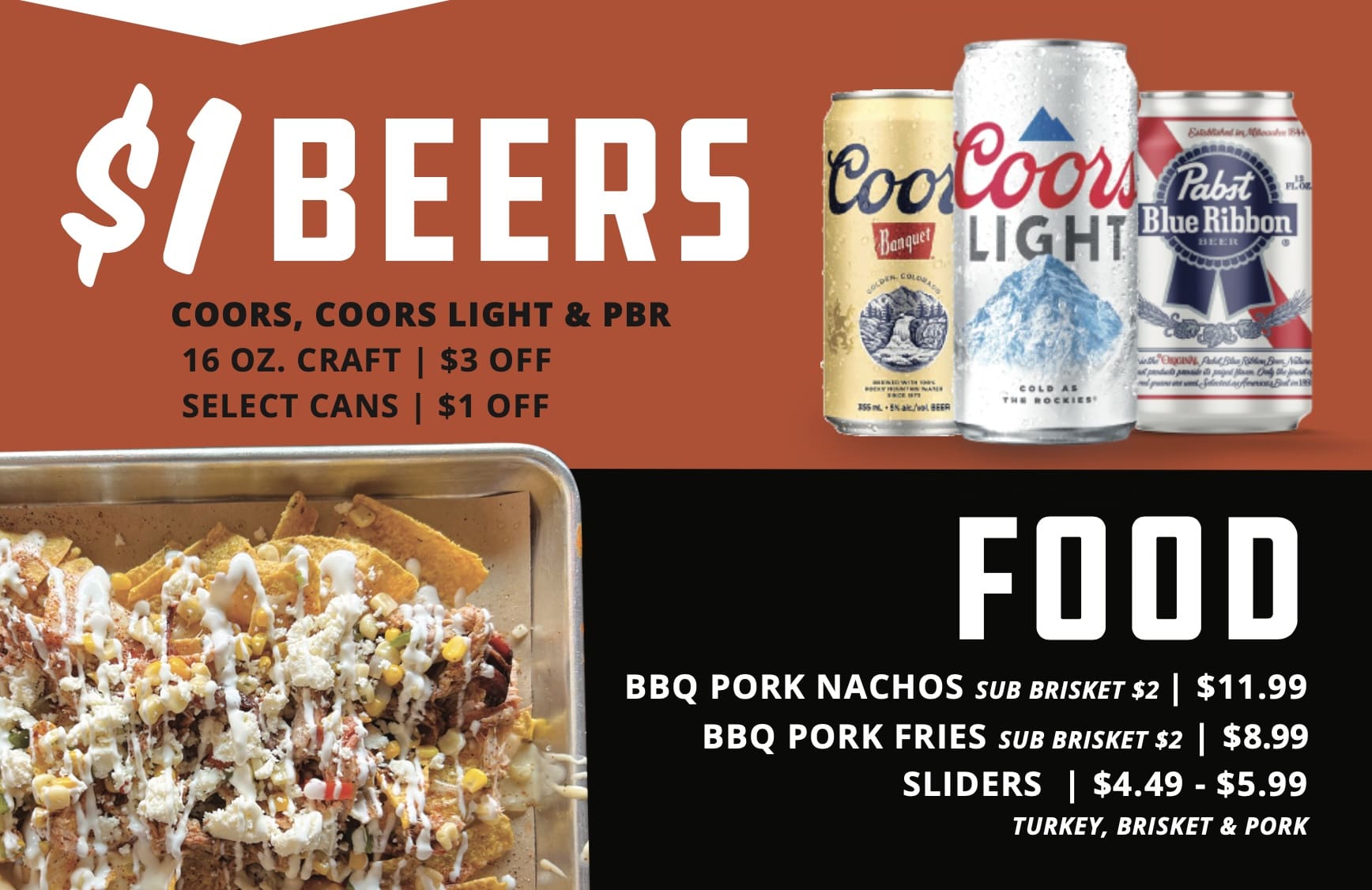 Colorado's Best Happy Hour M-F 2-5pm