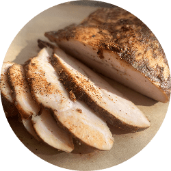 Smoked turkey breast for the holidays